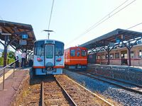 一畑電車 出雲市車站