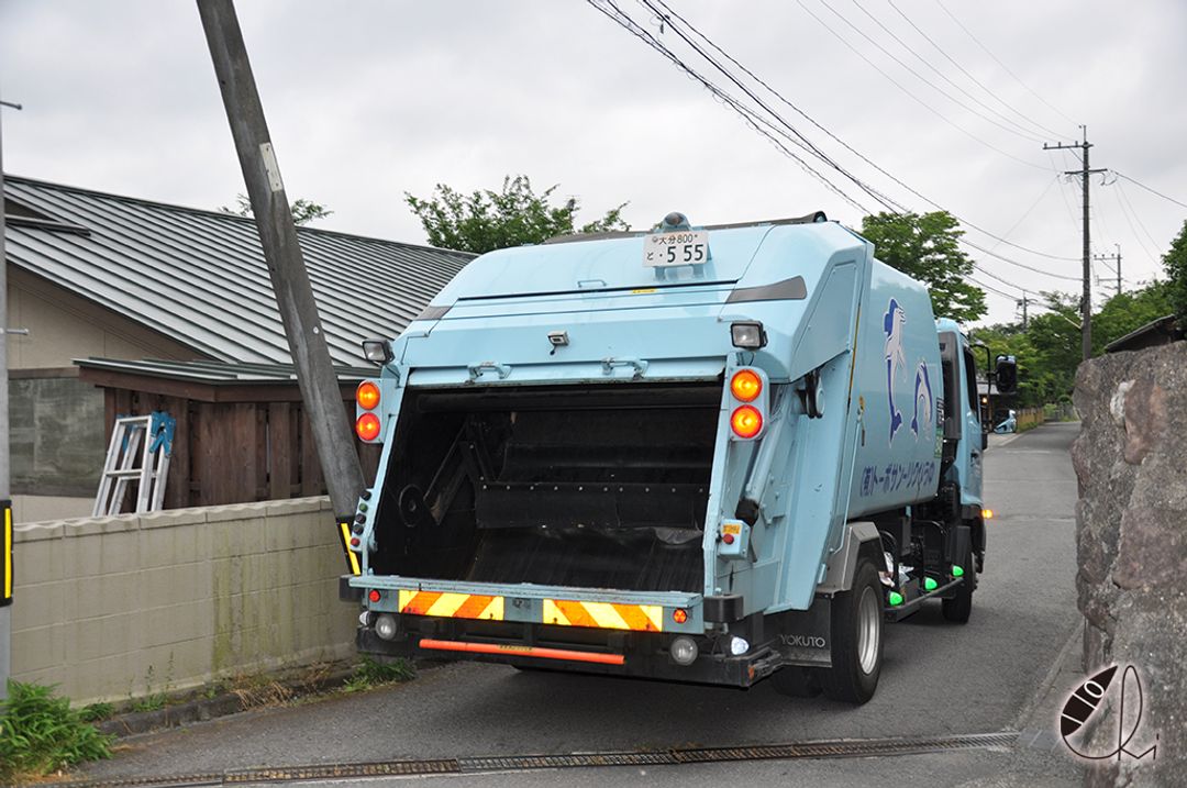 日本超乾淨的垃圾車