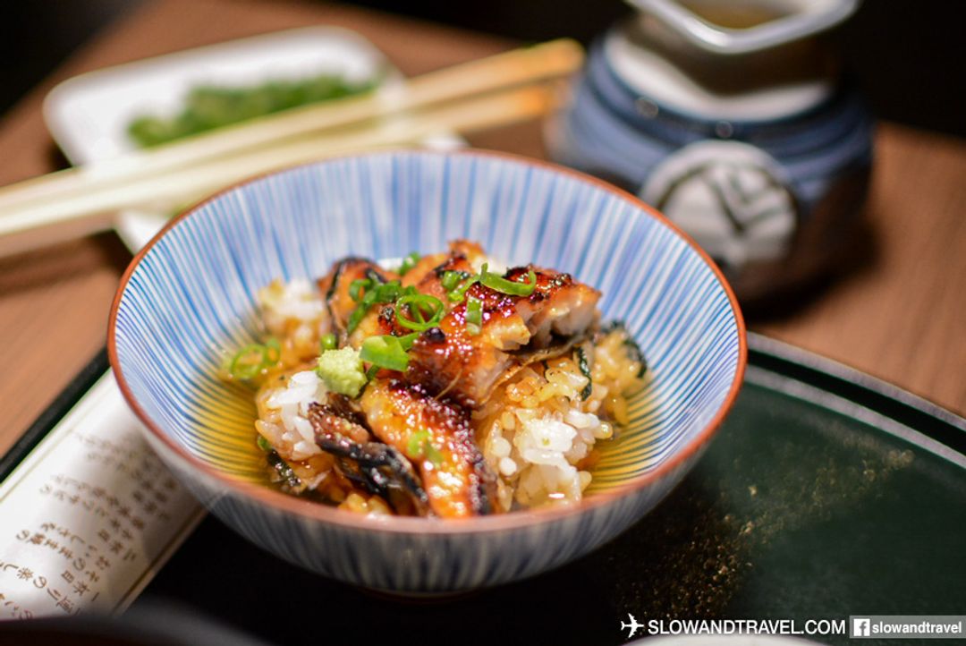 外皮焦脆、魚肉鮮嫩的「稻生流」鰻魚飯