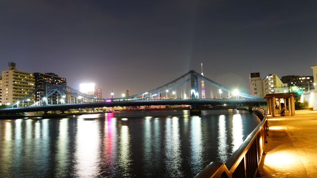 晚上的清洲橋