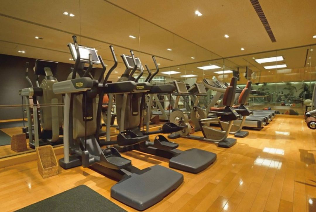 完善的健身空間讓房客能在這裡既紓壓又放鬆 