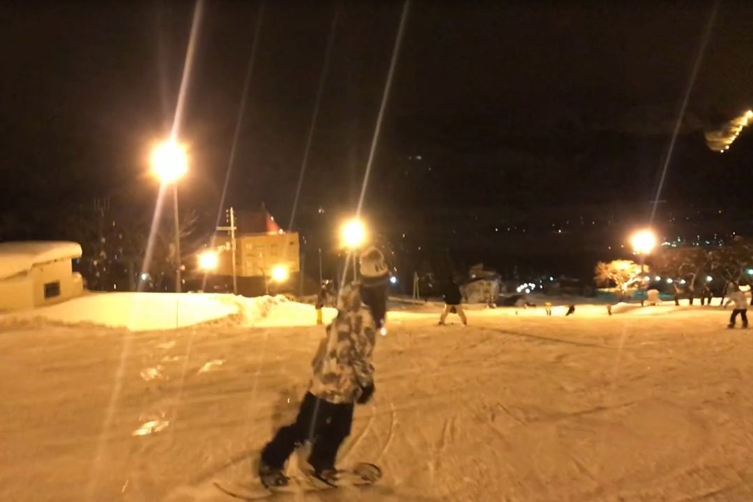 2019.1.1 新潟縣舞子滑雪場 攝影時間20:30