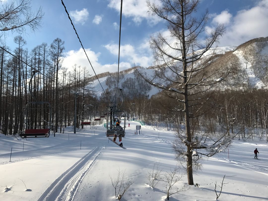 日本北海道二世谷Hilton(village)滑雪場★綠線