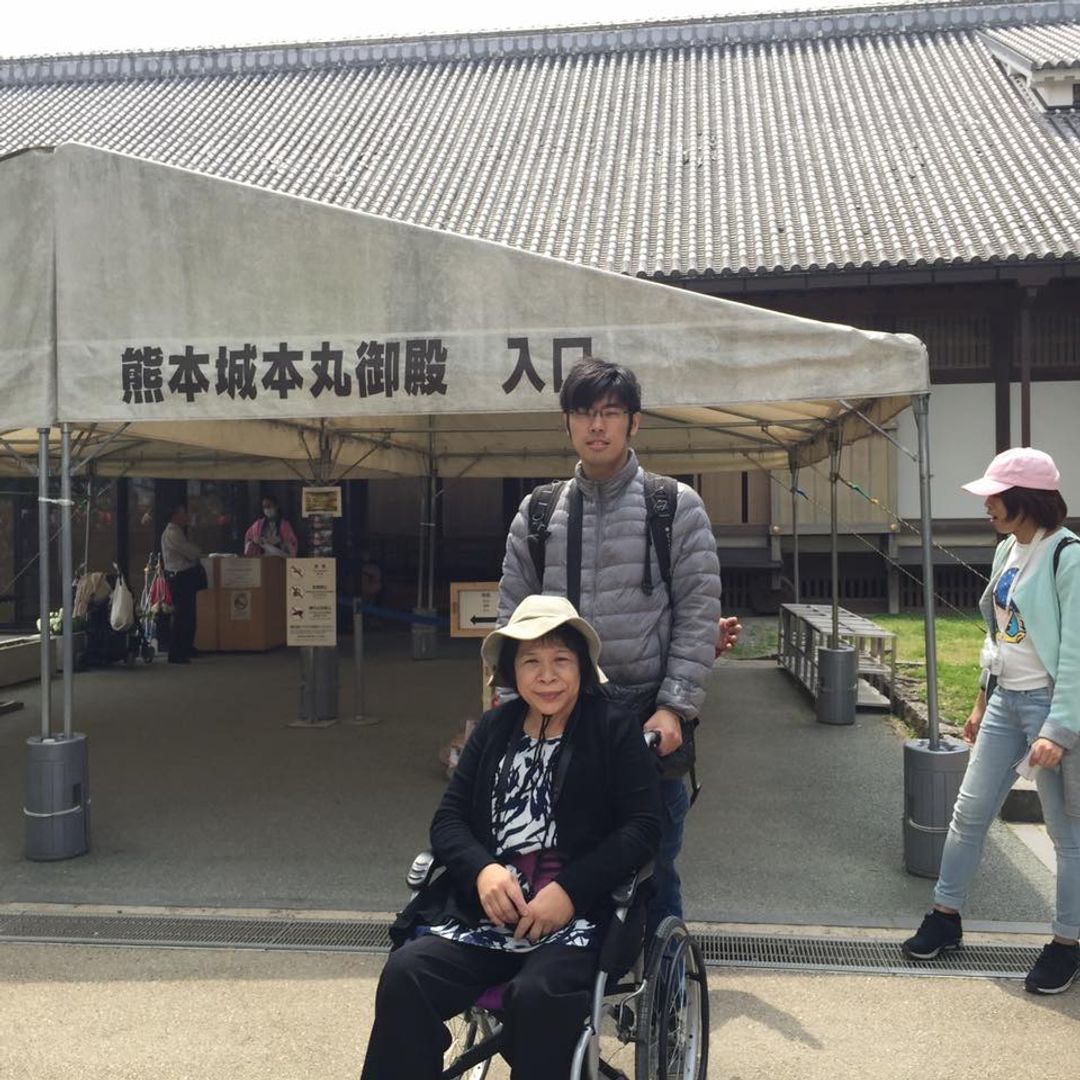 &nbsp; 熊本城唯一輪椅可進去就是本丸御殿其他都是階梯無法上去!!(過幾天熊本發生大地震目前不知道甚麼時候可修建好) &nbsp;