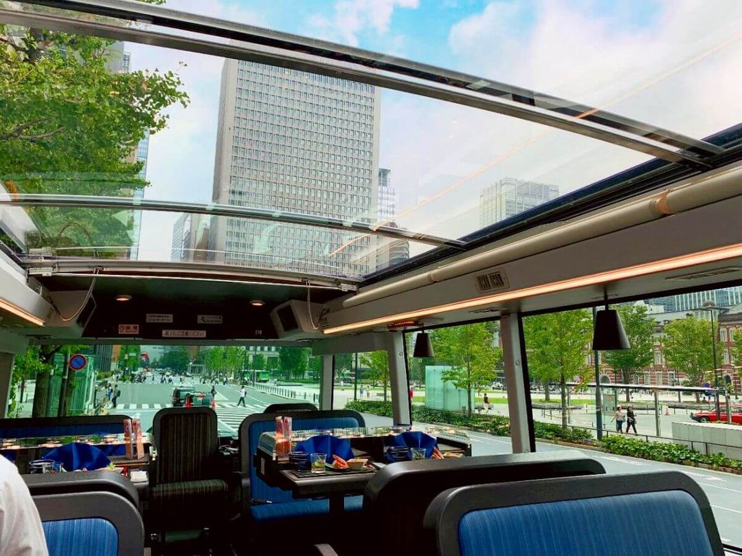東京Restaurant Bus車內實景 
