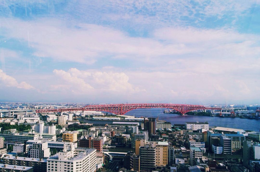 大阪港一景