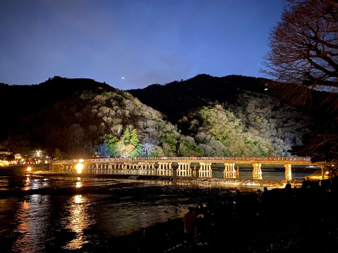 京都 冬 嵐山花灯路 日本 關西 旅行酒吧