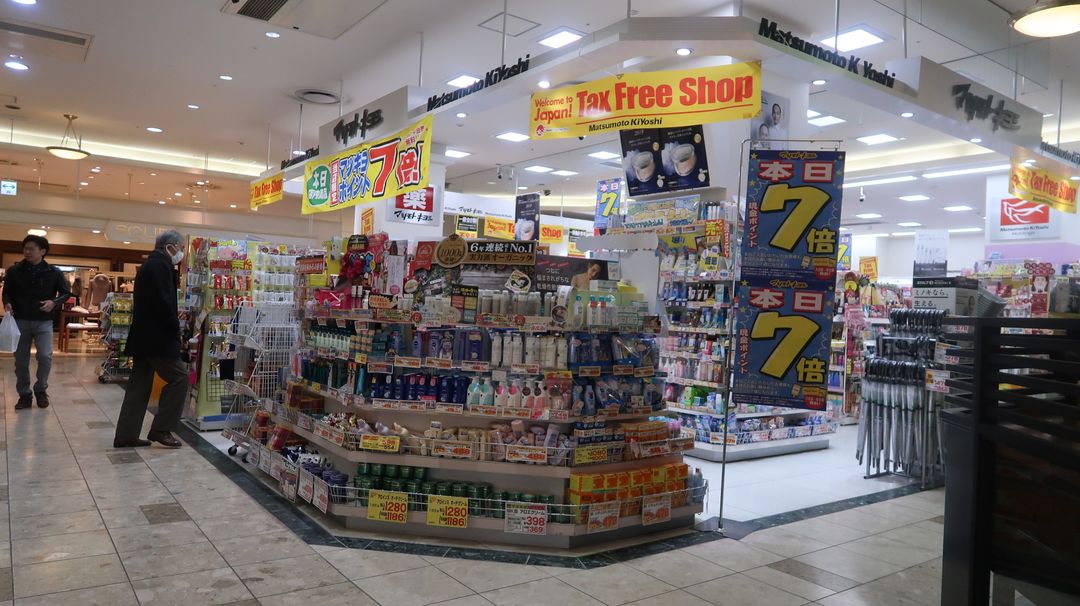 JR德島站內藥粧店