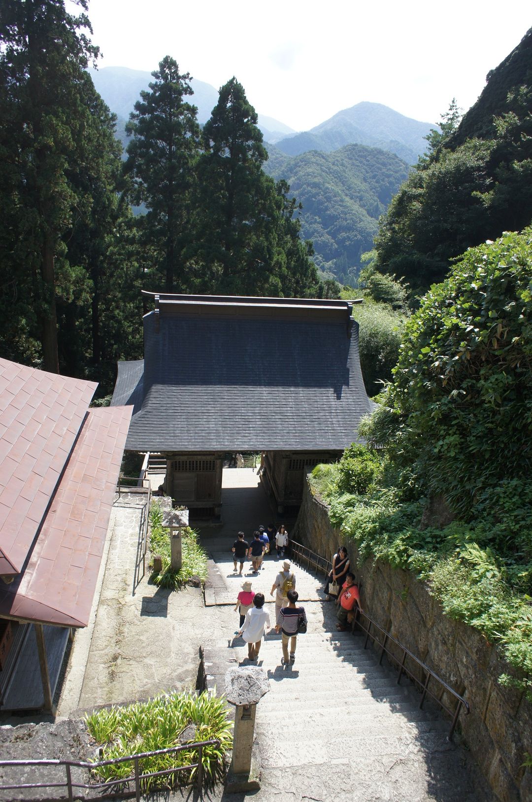 仁王門，嘉永元年(1848)重建