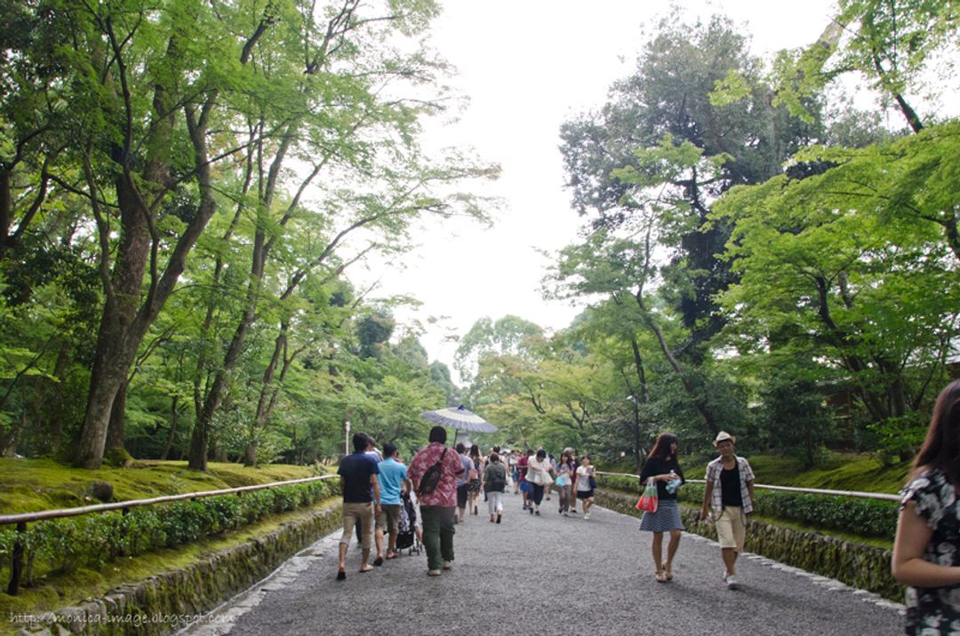 第一次帶長輩出國自助旅行 16夏 京都 金閣寺 Mの旅行