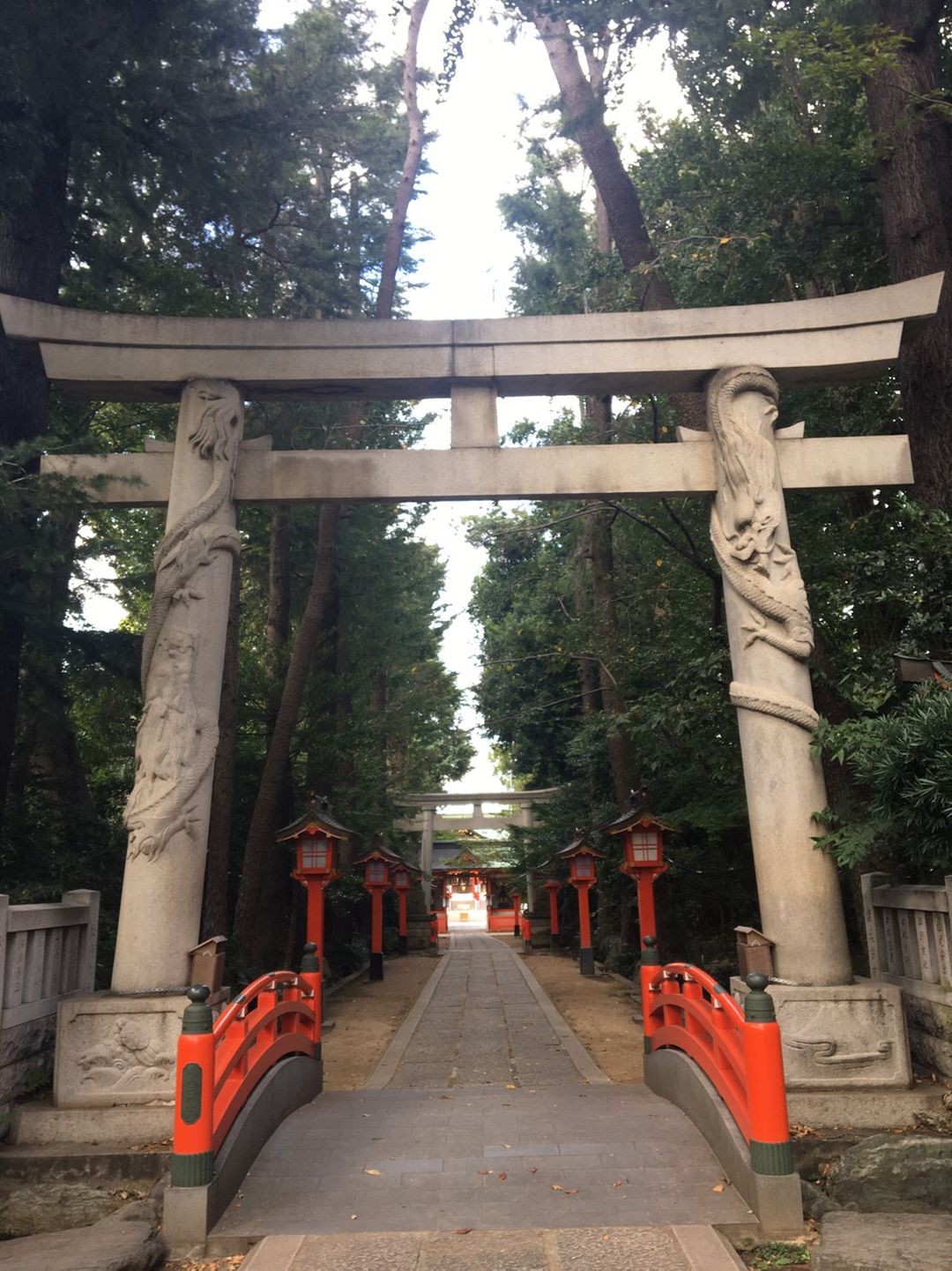 龍の鳥居(二の鳥居)