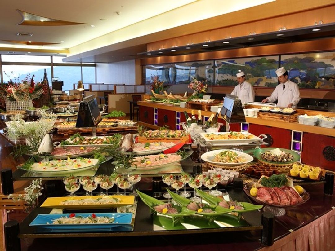 &nbsp; 晚餐buffet／Toba Seaside&nbsp;&nbsp;