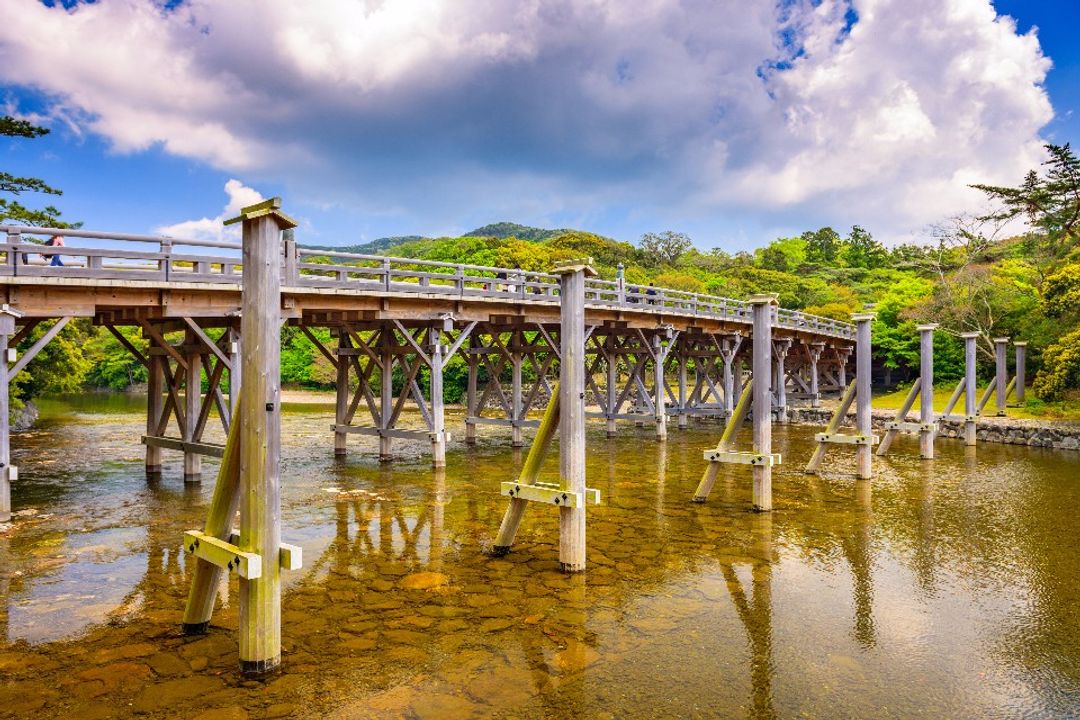 &nbsp; 伊勢神宮宇治橋（圖：123RF）&nbsp;&nbsp;