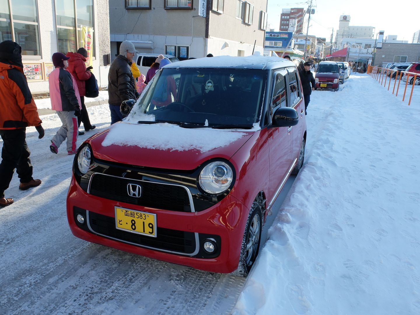 北海道賞雪趣 Day 3 函館 大沼 熊牧場 洞爺湖 玩雪影片 Mavis 5921