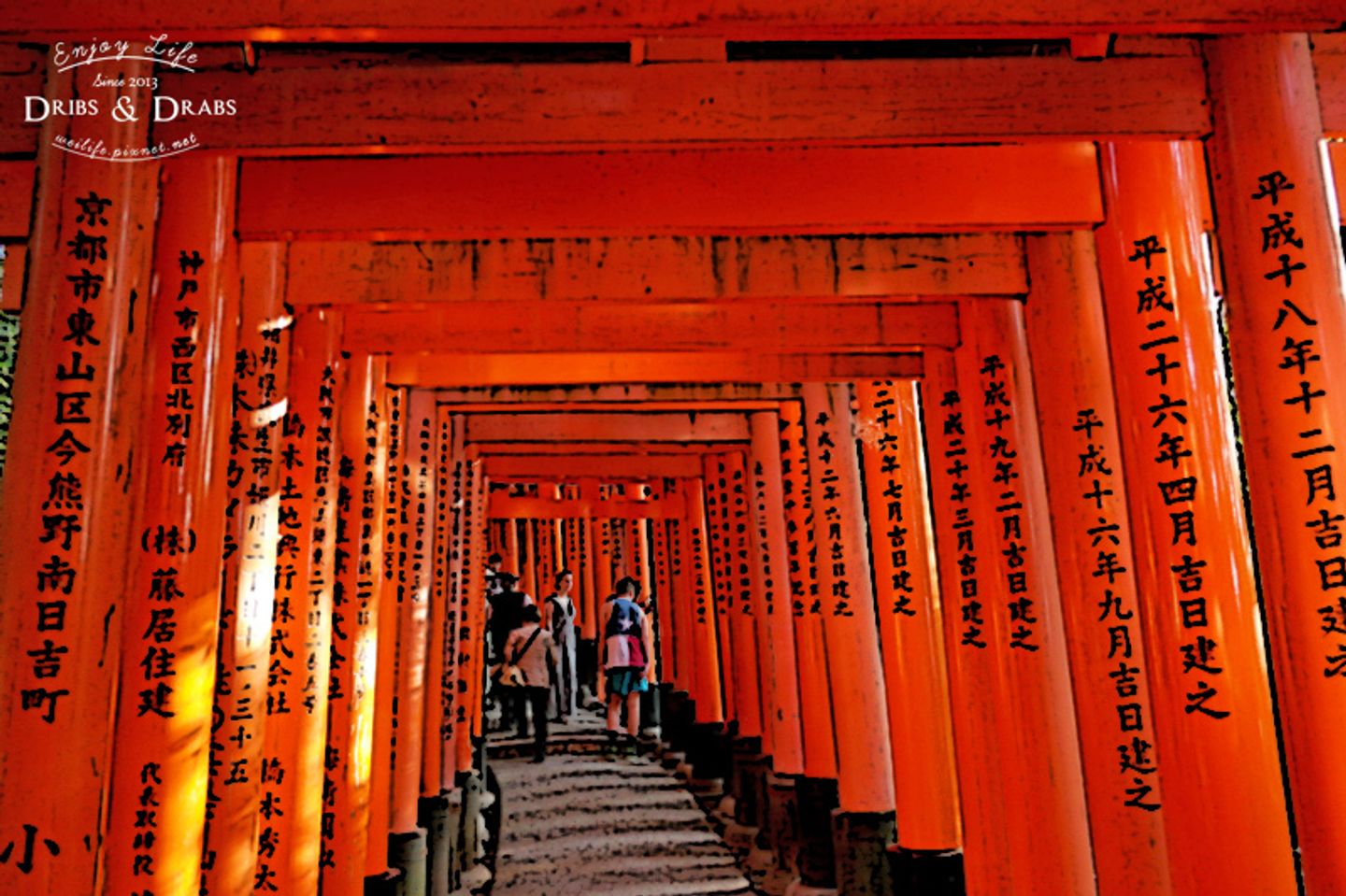 旅行 日本京都 伏見稻荷大社 令人讚嘆的鳥居 Japan Kyoto 日本 關西 旅行酒吧